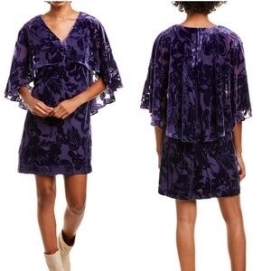 NWT Trina Turk Cape Shift Dress - Size 4